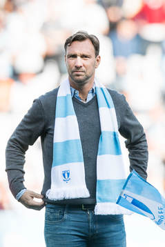 Fd Malmö FF spelaren Niklas Skoog hyllas