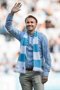 Fd Malmö FF spelaren Yksel Osmanovski hyllas