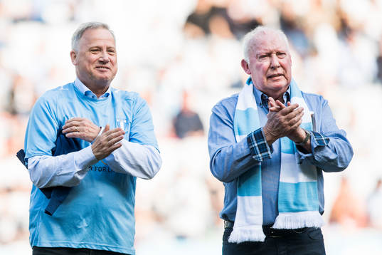 Fd Malmö FF spelaren Ingemar Erlandsson och Bertil Nilsson