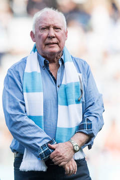 Fd Malmö FF spelaren Bertil Nilsson hyllas