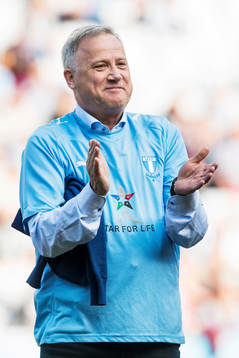 Fd Malmö FF spelaren Ingemar Erlandsson hyllas