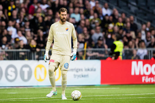 Djurgårdens målvakt Andreas Isaksson