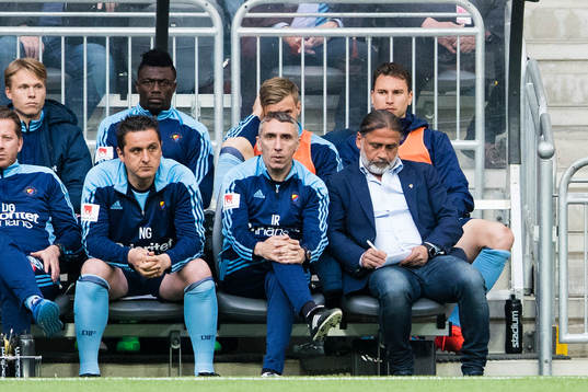 Djurgårdens assisterande tränare Ivan Ristic och tränare