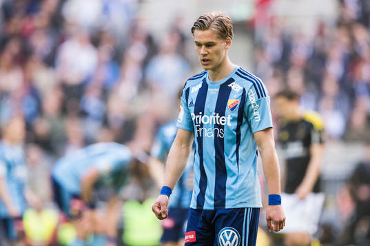 Djurgårdens Felix Beijmo deppar