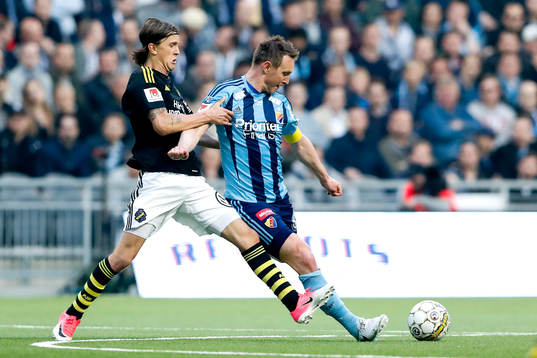 s Kristoffer Olsson och Djurgårdens Kim Källström