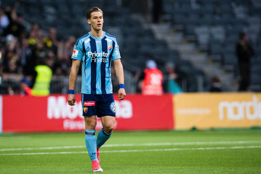 Djurgårdens Felix Beijmo deppar