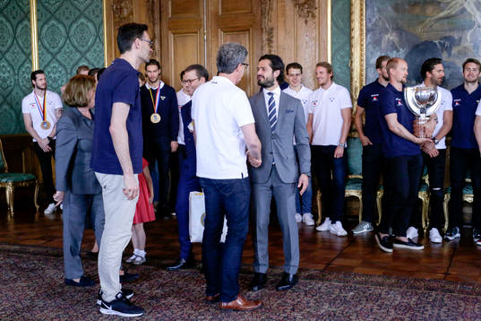 team manager Putte Köhler och assisterande tränare Peter