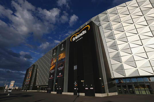 An External view of the Friends Arena