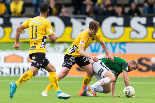 Jönköpings Stefan Karlsson och Elfsborgs Simon Olsson