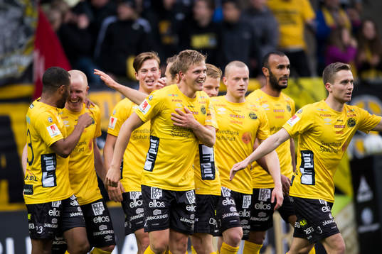 Elfsborgs Joakim Nilsson jublar