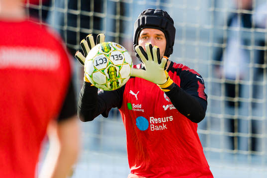 Helsingborgs målvakt Matt Pyzdrowski