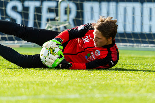 Helsingborgs målvakt Kalle Joelsson