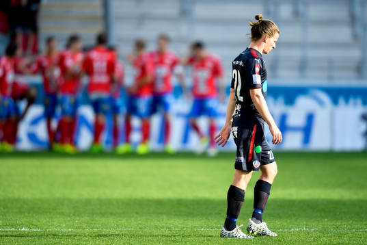 Helsingborgs Jesper Lange deppar