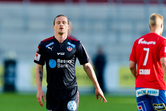 Helsingborgs Jesper Lange deppar