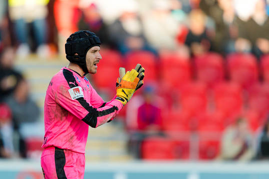 Helsingborgs målvakt Matt Pyzdrowski