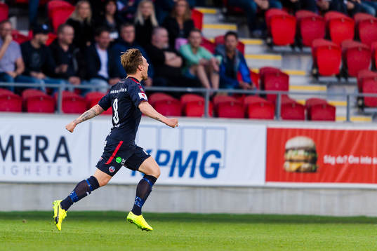 Helsingborgs Martin Christensen jublar