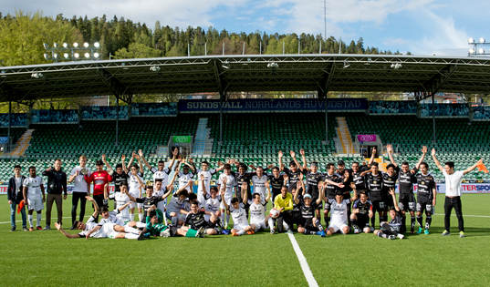 under fotbollsmatchen i Allsvenskan mellan GIF Sundsvall