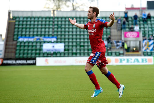 IFK Göteborgs Emil Salomonsson jublar