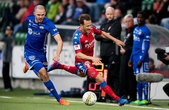 under fotbollsmatchen i Allsvenskan mellan GIF Sundsvall
