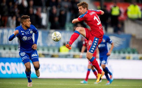 Sundsvalls Noah Sonko Sundberg och IFK Göteborgs Mikael