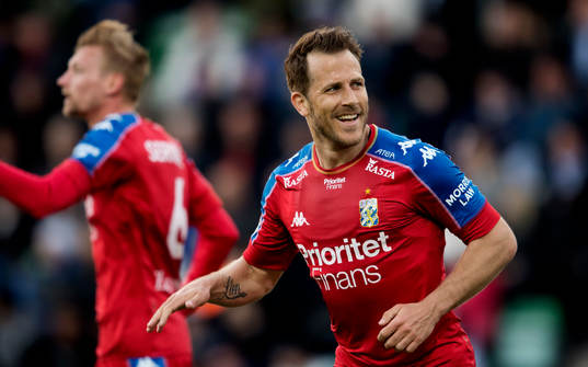 IFK Göteborgs Tobias Hysen jublar