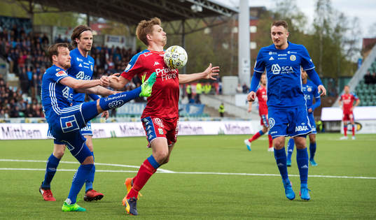 Sundsvalls Eric Larsson, Linus Hallenius, Smajl Suljevic