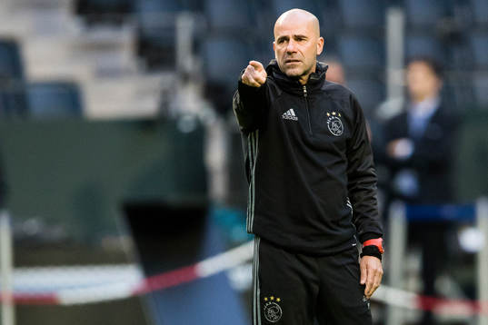 Ajax tränare Peter Bosz