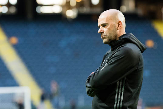 Ajax tränare Peter Bosz