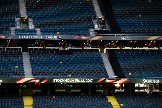 Interiör av Friends Arena