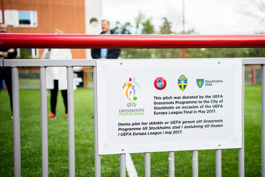 Närbild på plaketten