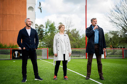 Patrik Andersson, UEFA Europa League-finalens ambassadör,
