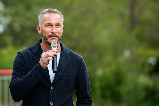 Patrik Andersson, UEFA Europa League-finalens ambassadör,