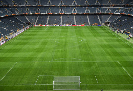 The Friends Arena Stockholm prior to the UEFA Europa League