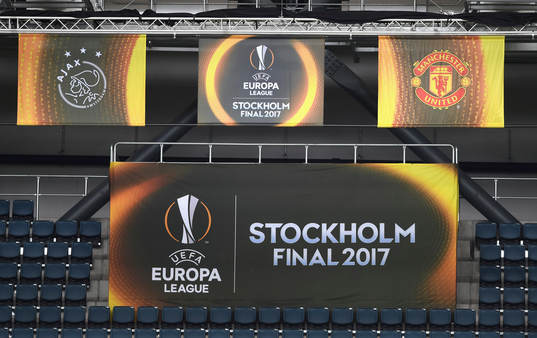 A view inside the stadium
