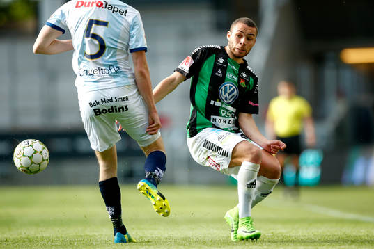 Gefles Jesper Björkman och GAIS Malkolm Moenza