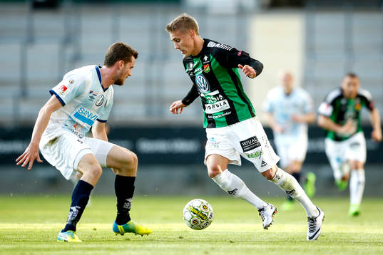 Gefles Jesper Björkman och GAIS Erik Westermark