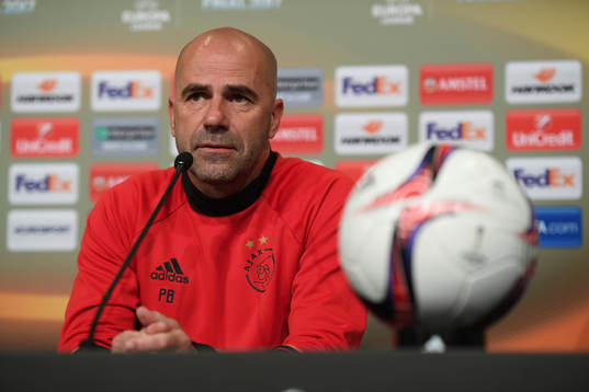 Ajax head coach Peter Bosz