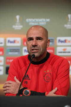 Ajax head coach Peter Bosz