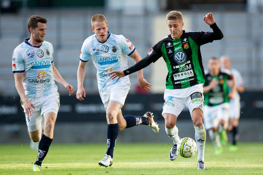 GAIS Erik Westermark mot Gefles Jesper Björkman och Anton