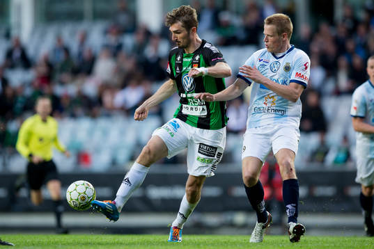 GAIS Dardan Rexhepi mot Gefles Martin Rauschenberg Brorsen
