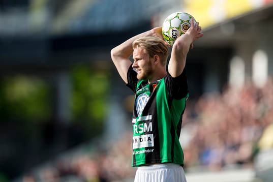 GAIS Niclas Andersén med ett inkast