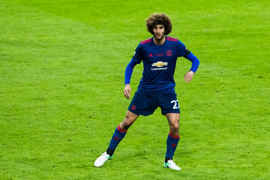 Manchester Uniteds Marouane Fellaini