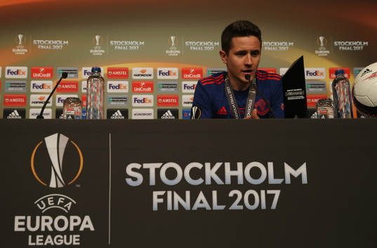 STOCKHOLM, SWEDEN - MAY 24: The Hankook Man of the Match