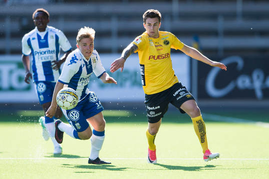 Elfsborgs Rasmus Rosenqvist och IFK Göteborgs Edvin