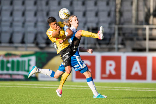 Elfsborgs Rami Kaib och IFK Göteborgs Elías Már Ómarsson