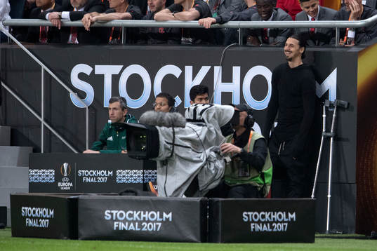 Manchester Uniteds Zlatan Ibrahimovic ler