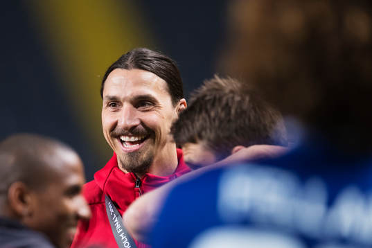 Manchester Uniteds Zlatan Ibrahimovic ler