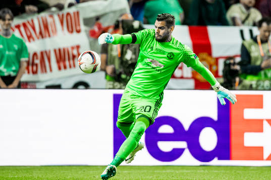 Manchester Uniteds målvakt Sergio Romero