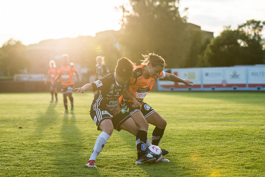 Kristianstads Alice Nilsson och Piteås Josefin Johansson