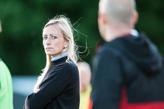 Kristianstads tränare Elisabet Gunnarsdóttir